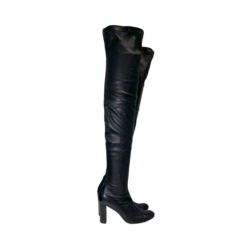 Christian Louboutin "Kiss Me Gena" Thigh-High Boots - Size 37