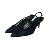 Dolce & Gabbana Lace Slingback Heels - Size 39