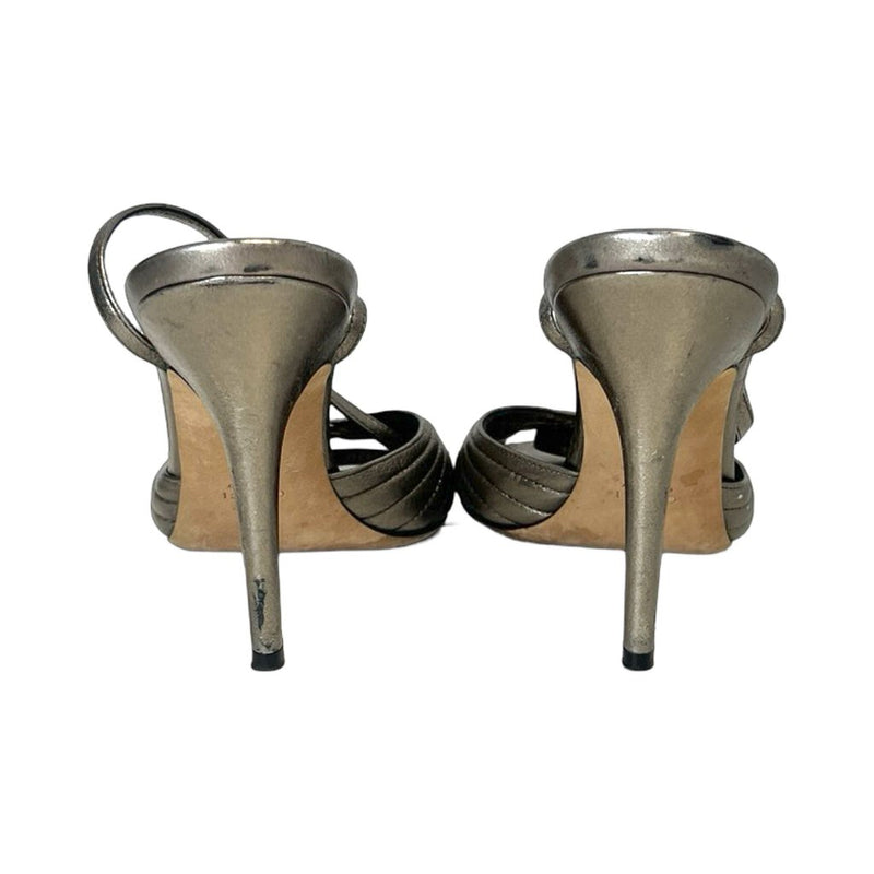 Gucci Metallic Heels - Size 37.5