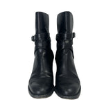 Christian Louboutin "Karistrap 70 Calf" Boots - Size 38.5