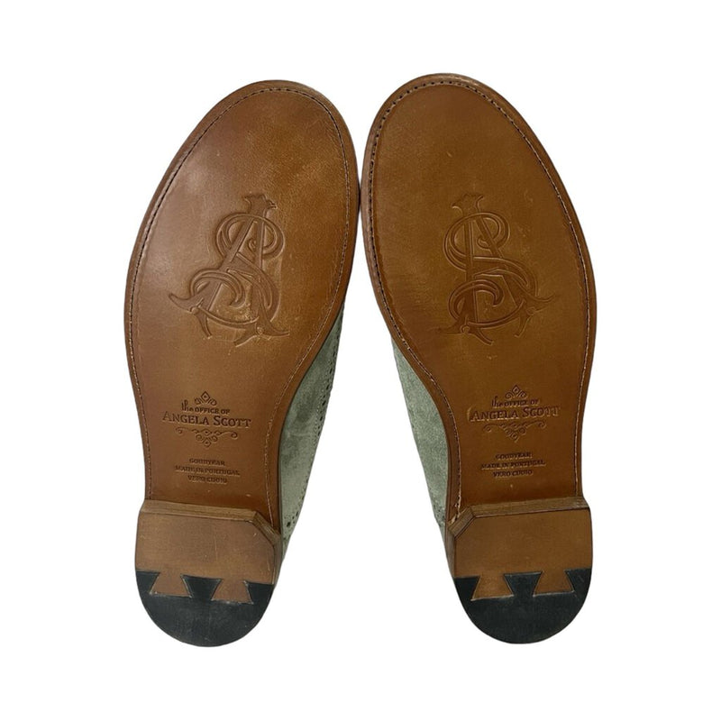 The Office of Angela Scott Suede Loafers - Size 38.5