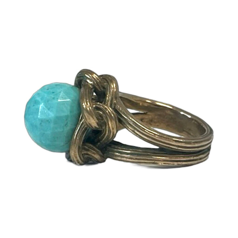 Stephen Dweck Turquoise Ring - Size 7