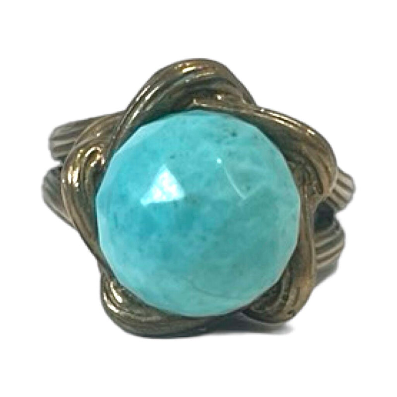 Stephen Dweck Turquoise Ring - Size 7