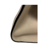 Louis Vuitton "Taurillon MM City Steamer Leather" Bag