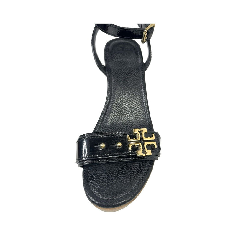 Tory Burch "Elina Wedge Sandals" - Size 9
