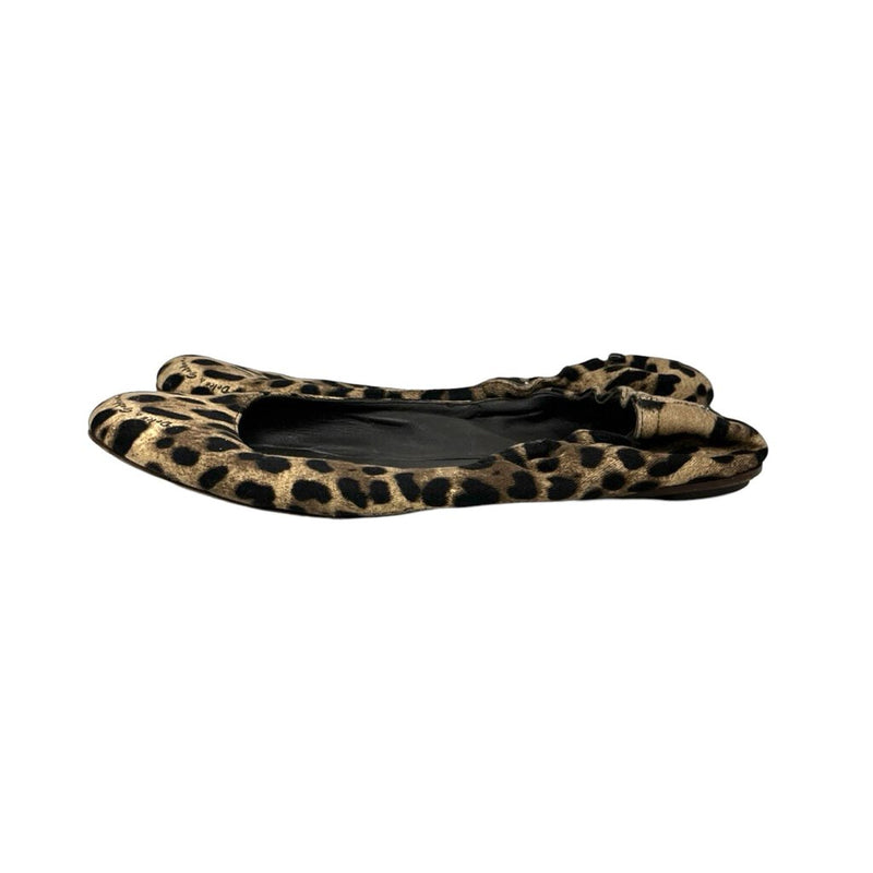 Dolce & Gabanna Leopard Ballet Flats - Size 40