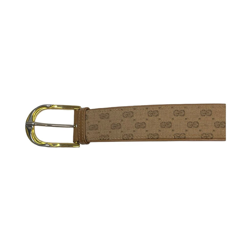 Gucci Vintage Monogram Canvas Belt - Size 75/30