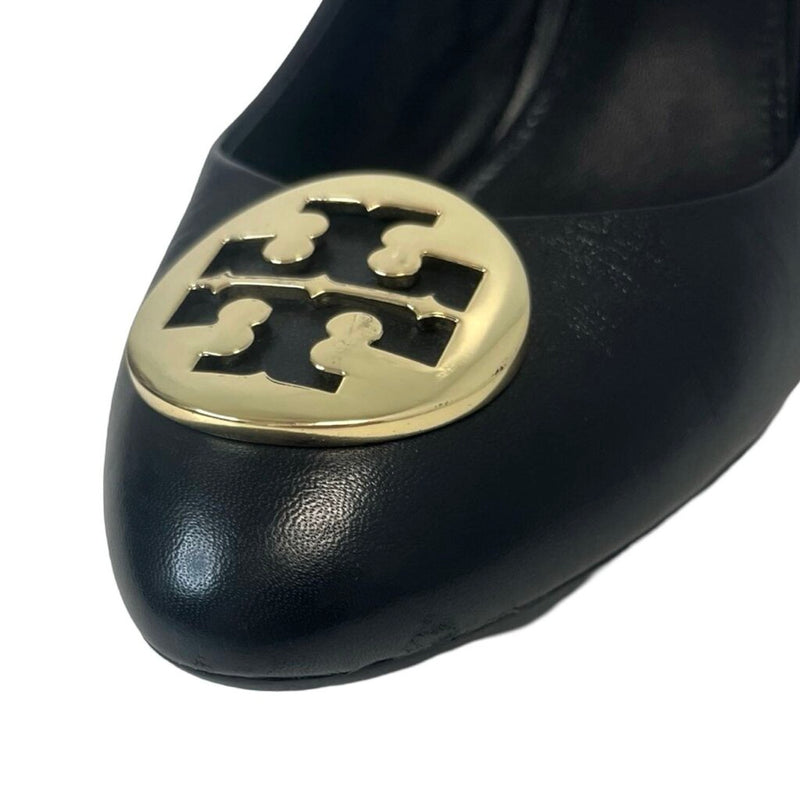 Tory Burch Leather Wedges - Size 7.5