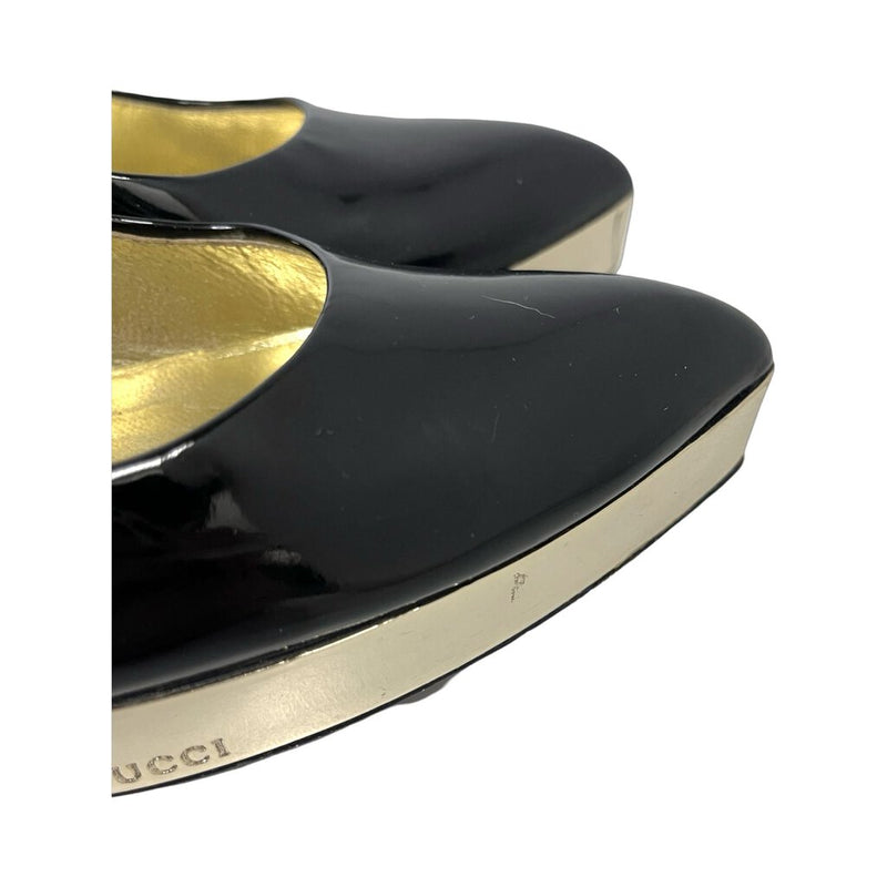 Gucci Patent Leather Heels - Size 7B