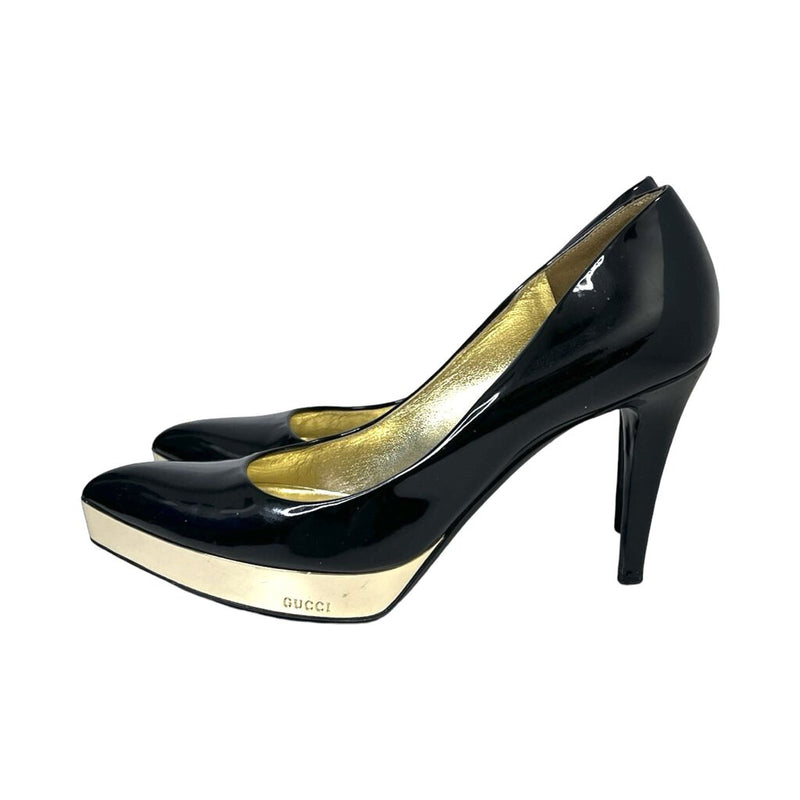 Gucci Patent Leather Heels - Size 7B