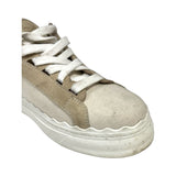 Chloe "Lauren Logo Low Top Platform" Sneakers - Size 39