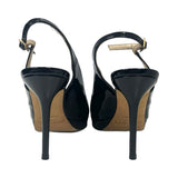 Jimmy Choo Patent Leather Peep-Toe Heels - Size 37
