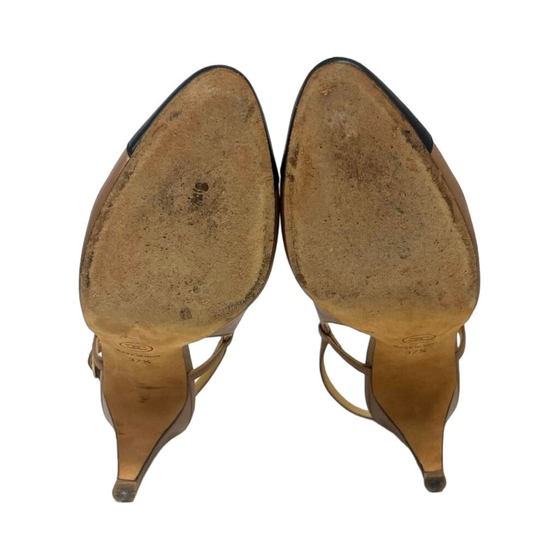 Chanel Cap Toe Heels - Size 37.5