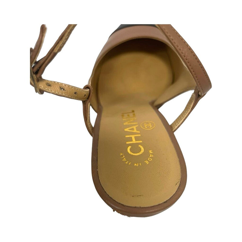 Chanel Cap Toe Heels - Size 37.5