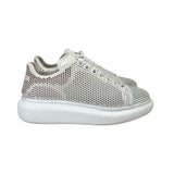 Alexander McQueen "Oversized Degrade Leather Sneakers" - Size 37