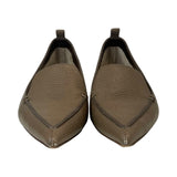 Nicholas Kirkwood Pebbled Leather Flats - Size 36.5