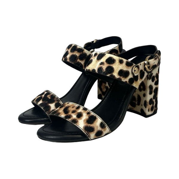 Joie Leopard Print Heels - Size 39
