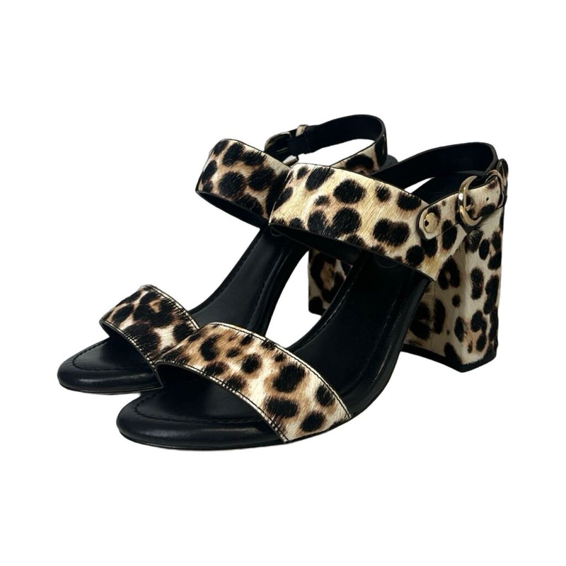 Joie Leopard Print Heels - Size 39