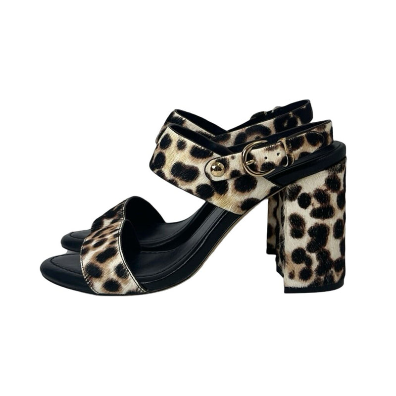 Joie Leopard Print Heels - Size 39