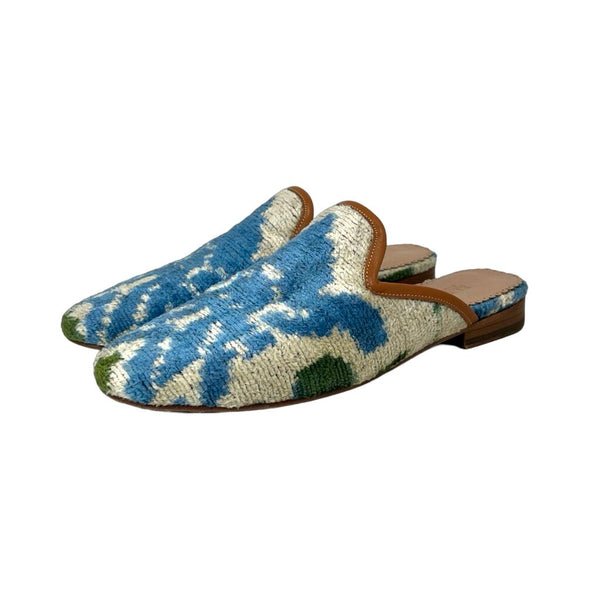 Elysian Velvet Slides - Size 38