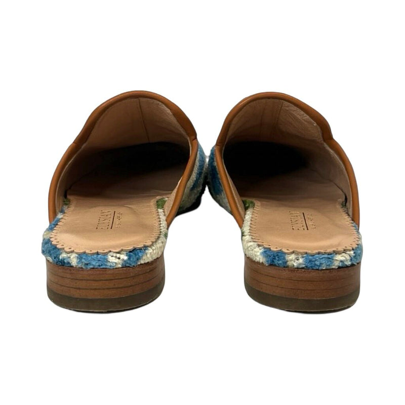 Elysian Velvet Slides - Size 38