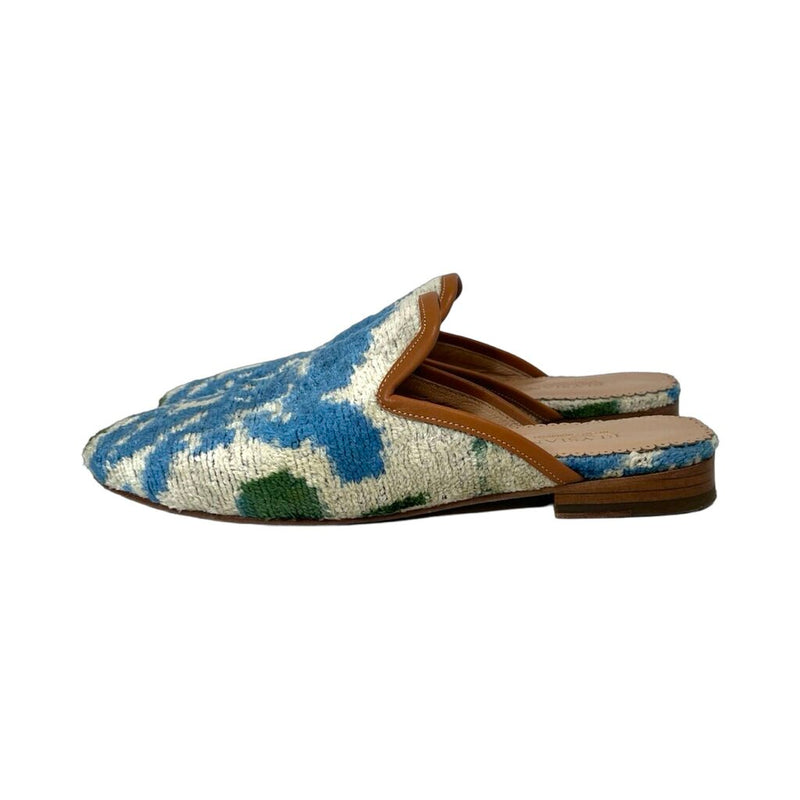 Elysian Velvet Slides - Size 38