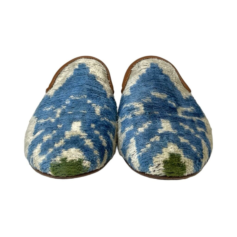 Elysian Velvet Slides - Size 38