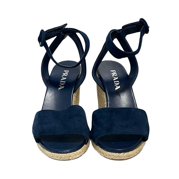 Prada Espadrille Wedges - Size 37
