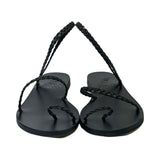 Ancient Greek Braided Strap Sandals - Size 7