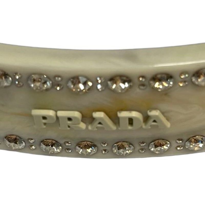 Prada Embellished Hair Clip
