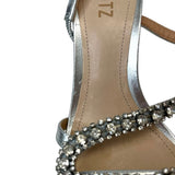 Schutz Rhinestone Snake Heels - Size 8.5