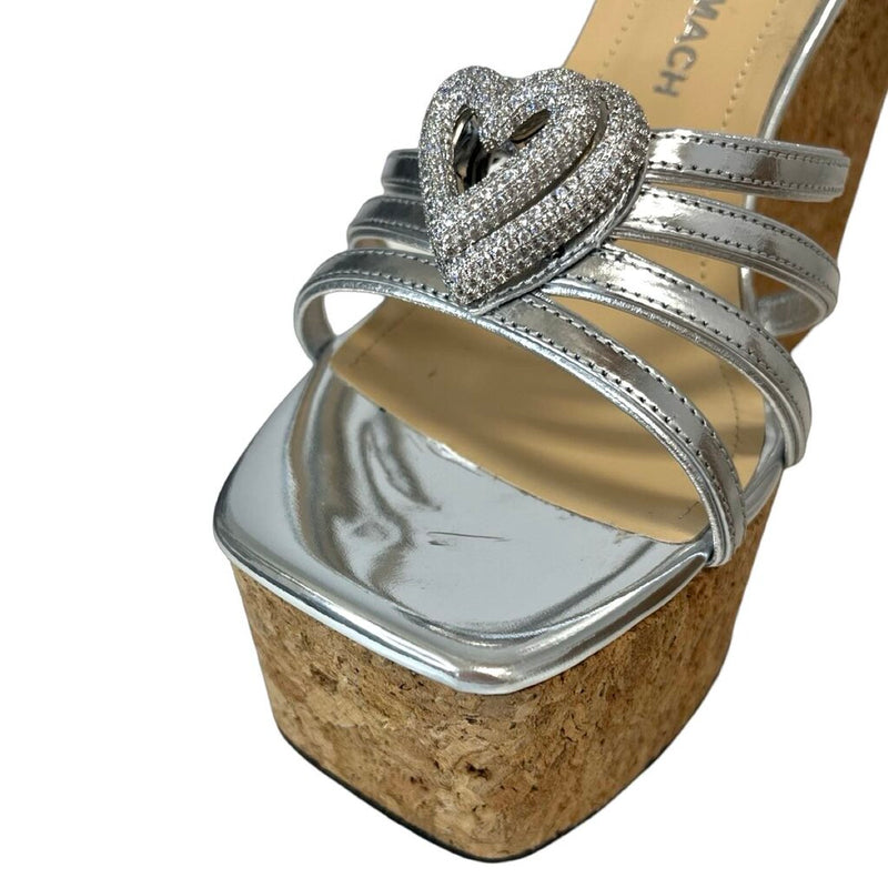 Mach & Mach "Double Heart" Heels - Size 38.5