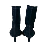 Toteme "Suede Heeled Sock Boots" - Size 38