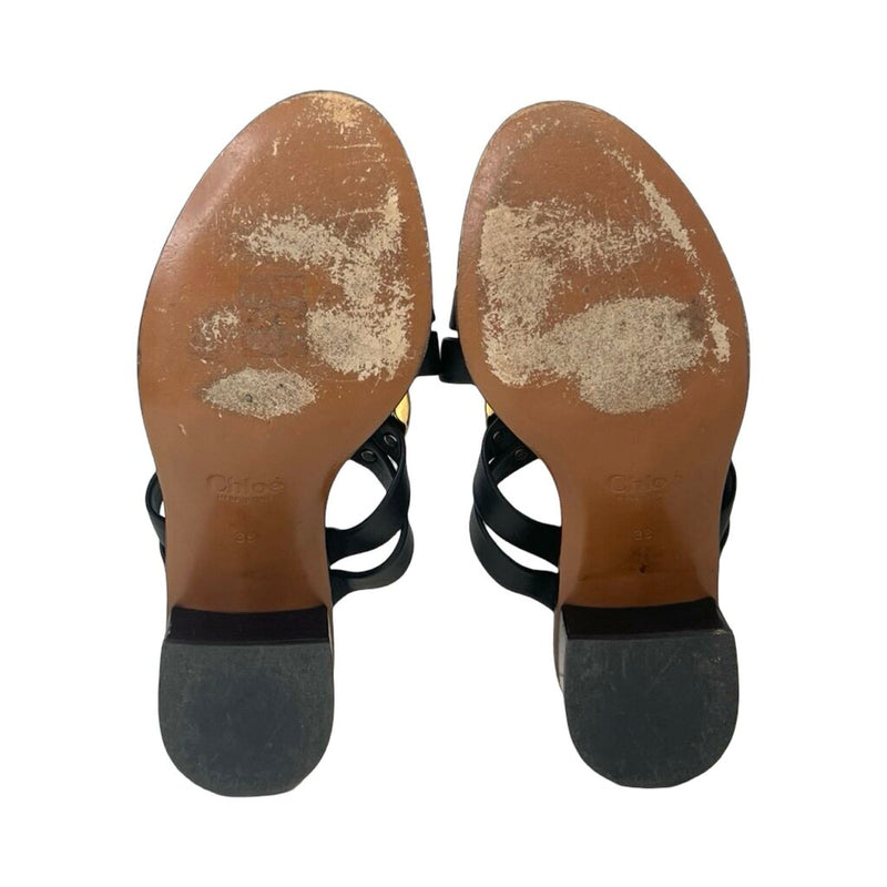Chloe "Rony Leather" Heels - Size 38