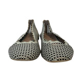 Chloe Perforated Ballerina Flats - Size 38.5