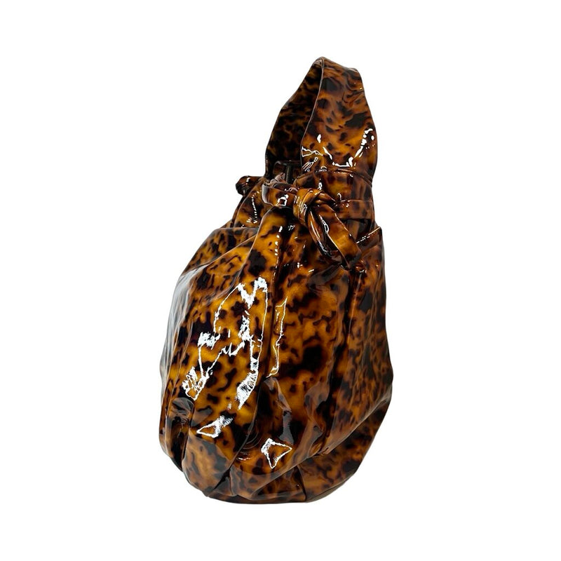 Gucci Patent Leather "Hysteria Hobo" Bag