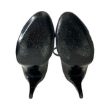Chanel Cap Toe T-Strap Heels - Size 38