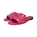 Valentino Roman Stud Slide Sandals - Size 38