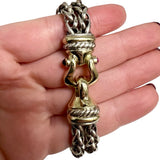 David Yurman "Double Wheat Chain" Bracelet