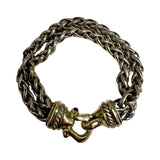 David Yurman "Double Wheat Chain" Bracelet
