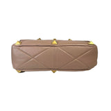 Valentino Large Roman Stud Leather Shoulder Bag