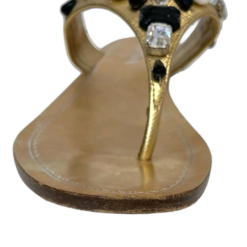 Prada Beaded Sandals - Size 37