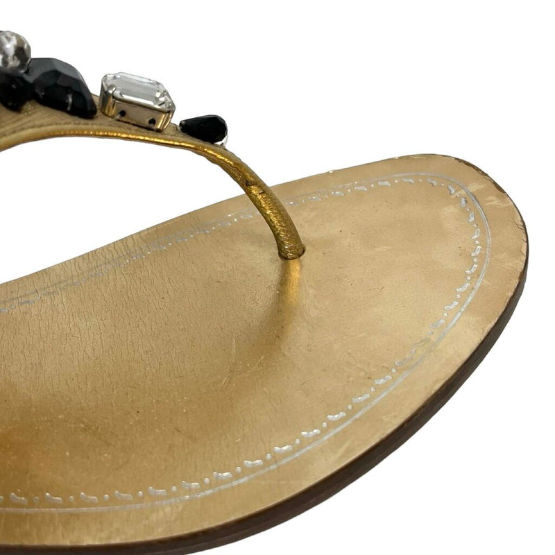 Prada Beaded Sandals - Size 37