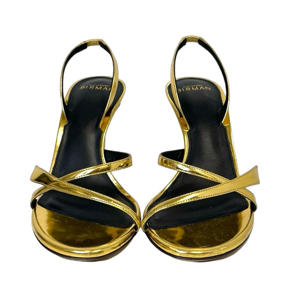 Alexandre Birman "Tita 85 Oro" Heels - Size 38