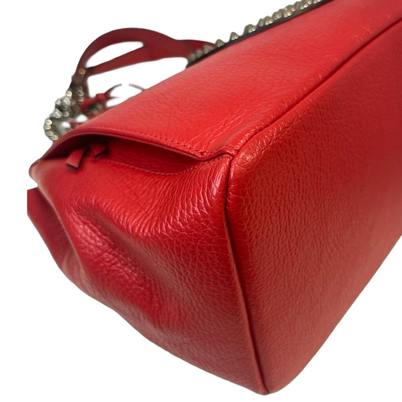 Mario Valentino Leather Studded Tote Bag