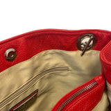 Mario Valentino Leather Studded Tote Bag