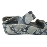 Pedro Garcia Snake Print Sandals - Size 39
