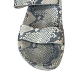 Pedro Garcia Snake Print Sandals - Size 39
