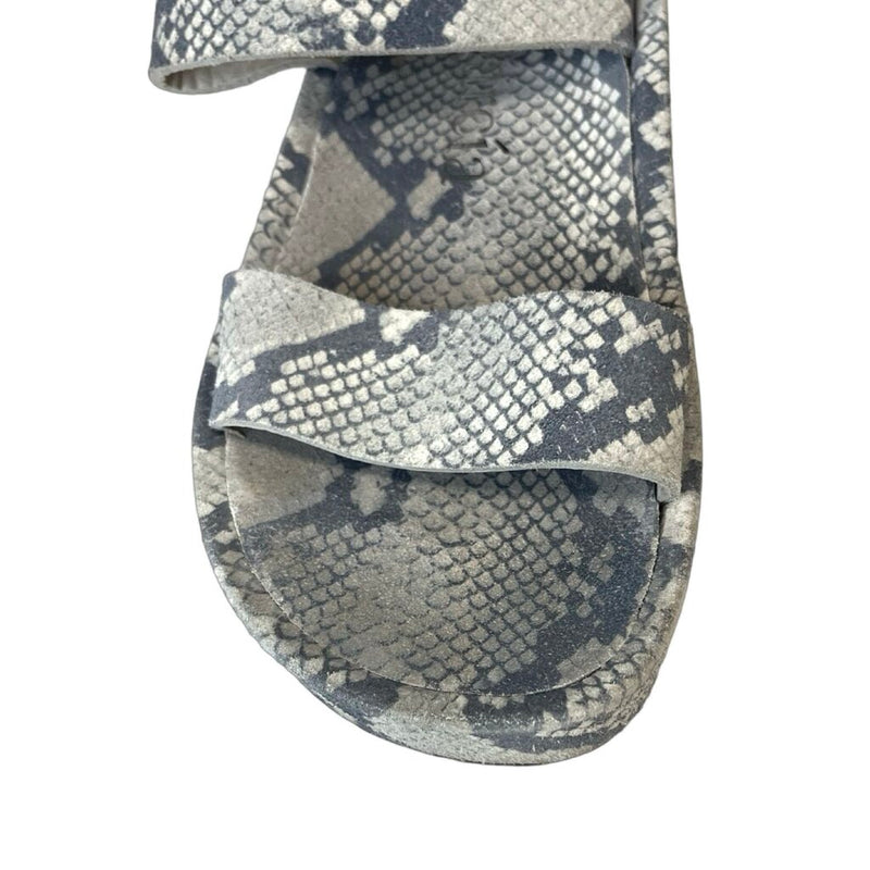 Pedro Garcia Snake Print Sandals - Size 39