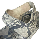 Pedro Garcia Snake Print Sandals - Size 39